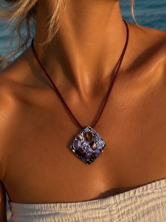 Gaudi' Jewelry - Signed Gaudi estate statement necklace